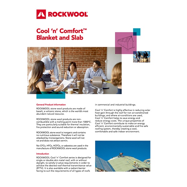 Rockwool Comfort and Cool